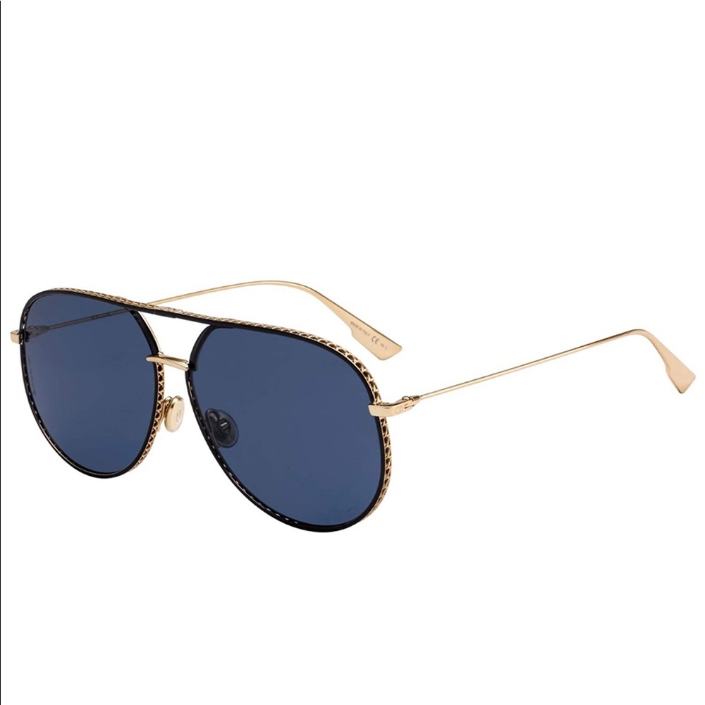 Christian Dior Aviator 60Mm Sunglasses Authentic